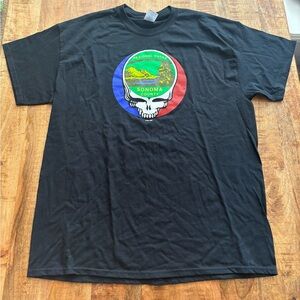 Grateful Dead 2011 Sonoma County Shirt Size XL Black New
